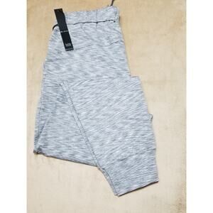Nicole Miller NEW Women's Jogger Fleece Pants Sweatpants Size Medium Color Gray